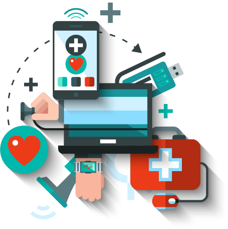 Team collaborating on administrative tasks