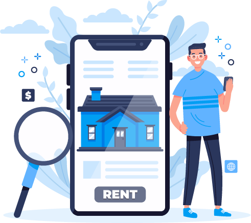 Virtual administrative assistant illustration